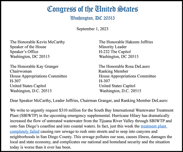 Scott Peters letter