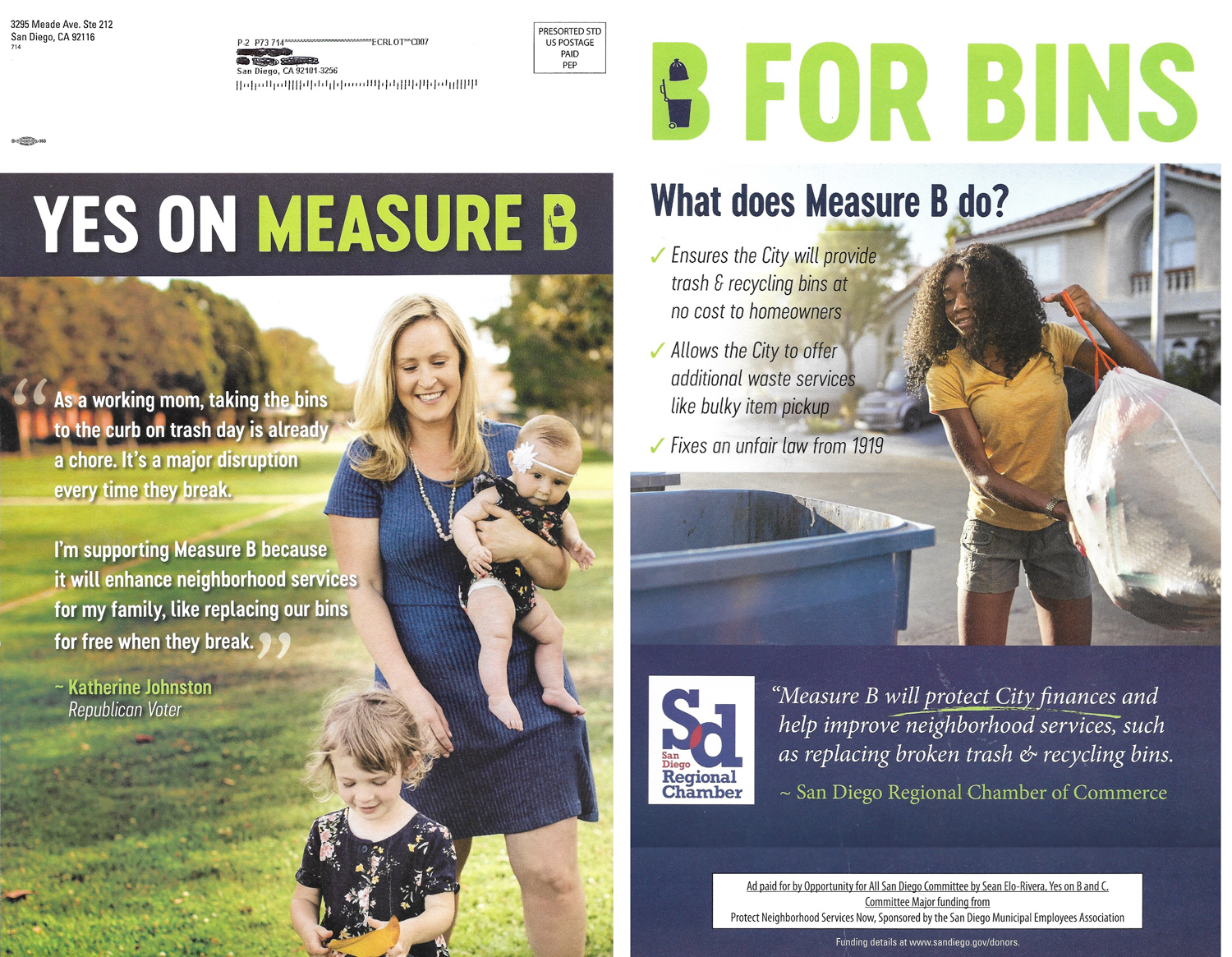 Measure B mailer