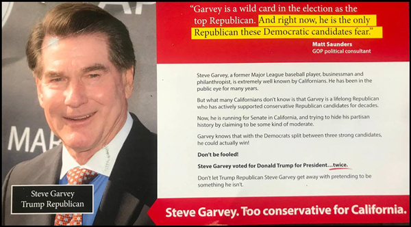 Steve Garvey mailer
